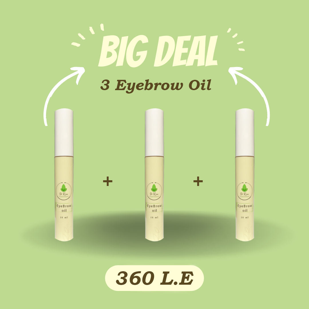 3 Eyebrow oil Bundle