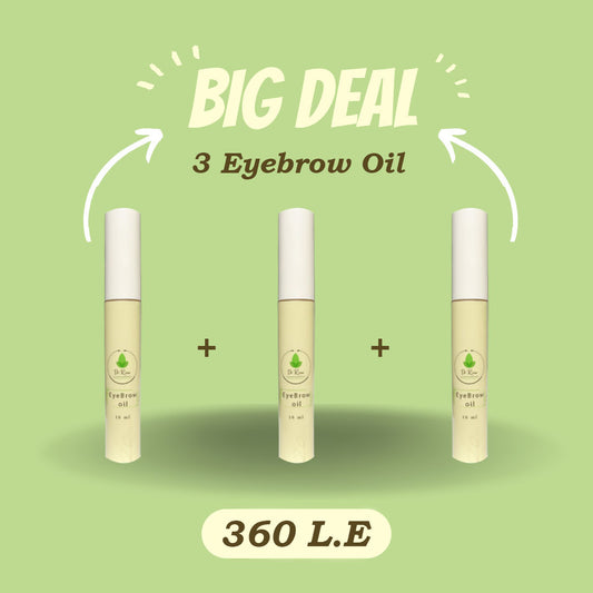 3 Eyebrow oil Bundle