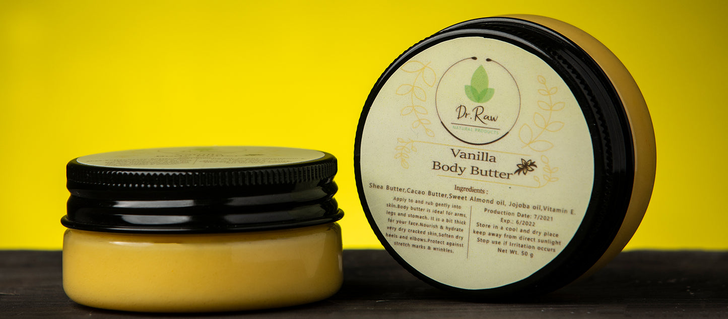 Vanilla Body Butter - Dr Raw